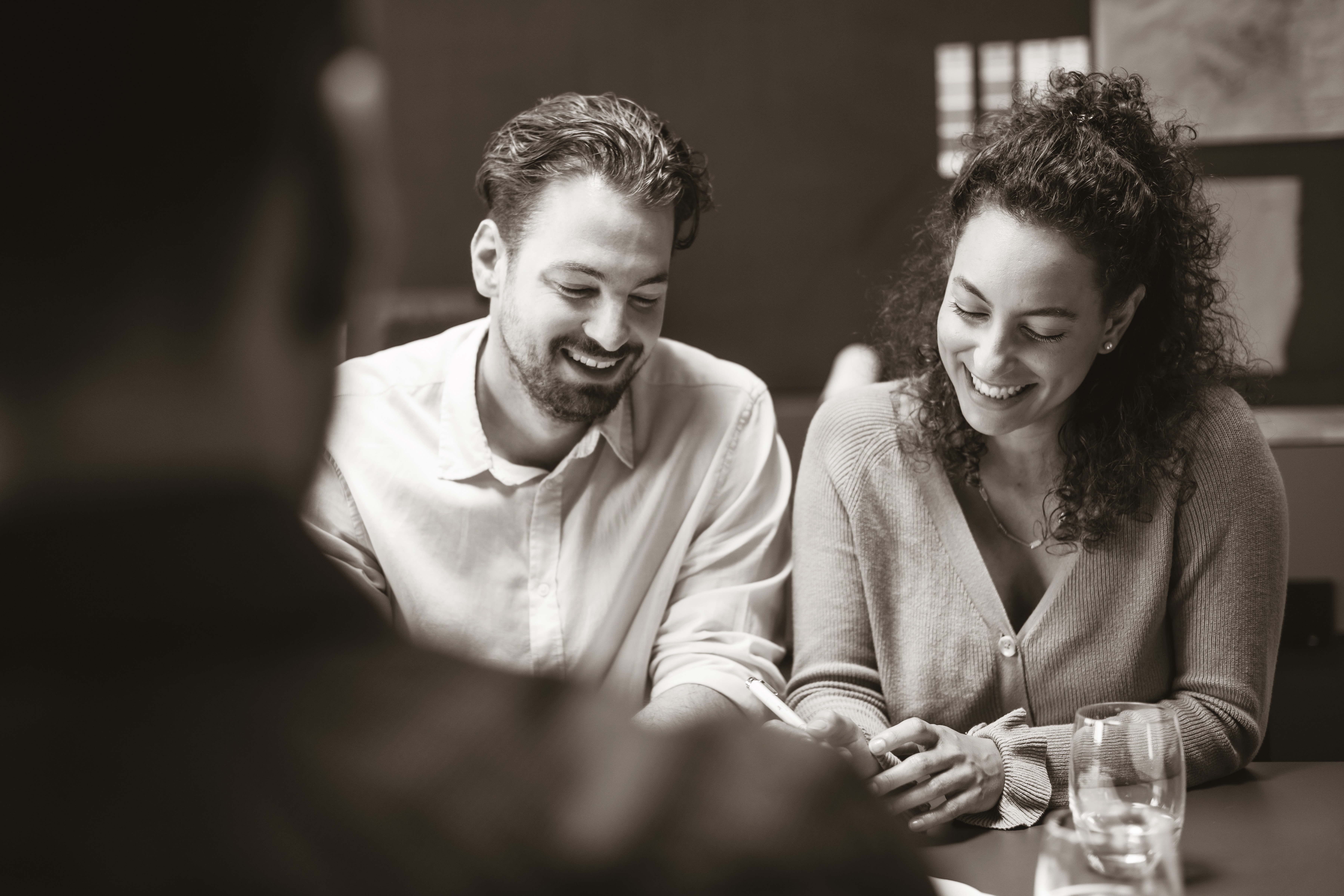 Beratungsgespräch Küchenkauf Menschen