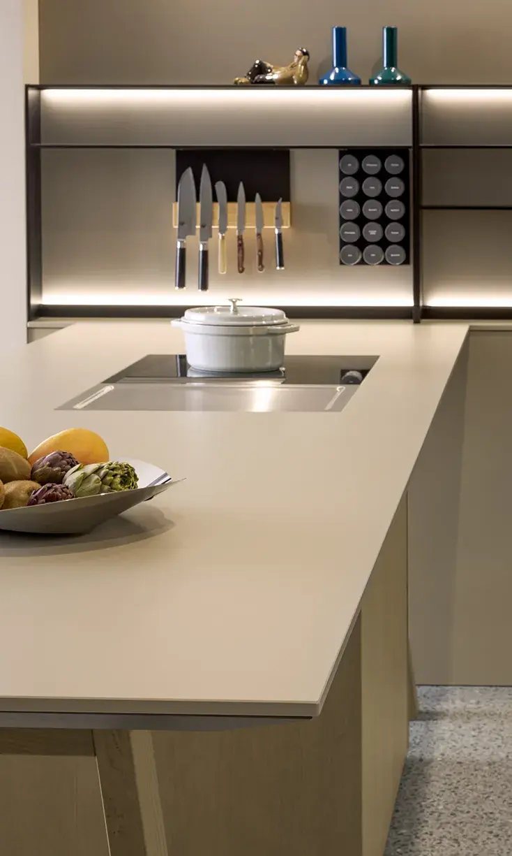 systemo Keramikarbeitsplatte slim